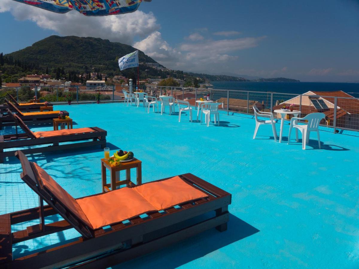 Corfu Star Apartments Benitses  Extérieur photo